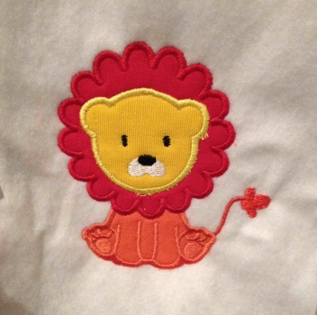 Preview: Applikation Löwe 13x18