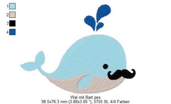 Wal mit Bart