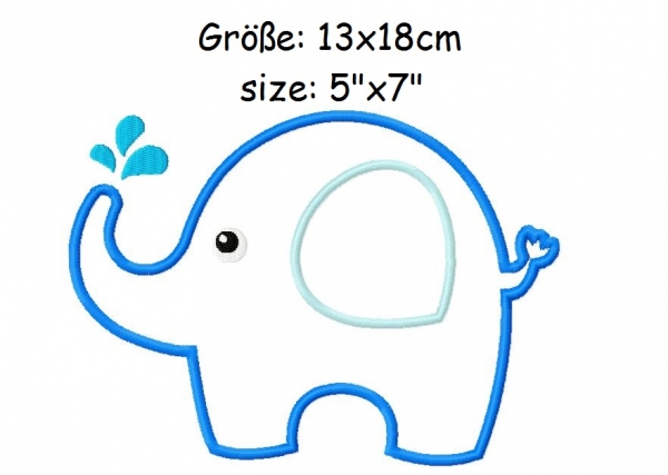 Applikation Babyfant 13x18