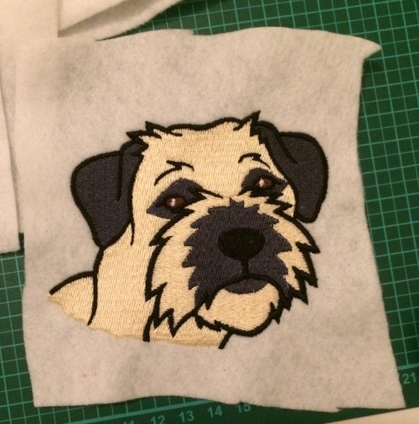 Border Terrier 4'x4'